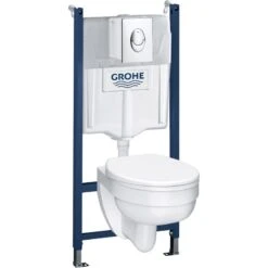 Pack WC Suspendu Solido Curve Rimless GROHE