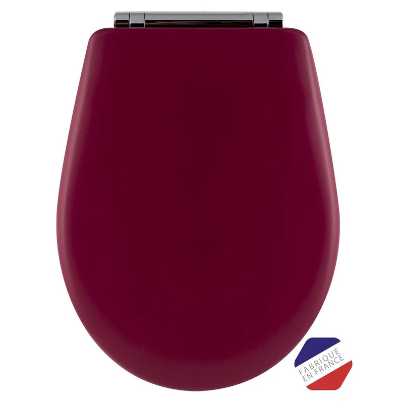 Abattant Frein De Chute Déclipsable Burnt Russet Bois Réticulé®, OLFA Woodclip 1 Abattant Frein De Chute Déclipsable Burnt Russet Bois Réticulé®, OLFA Woodclip