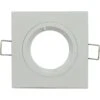 Anneau Pour Spot à Encastrer Bbc Fixe Sans Ampoule GU10 Blanc