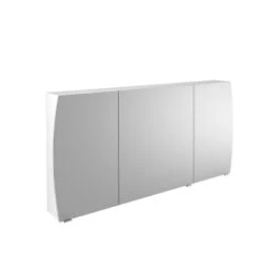 Armoire De Toilette L. 140 Cm, Blanc Image