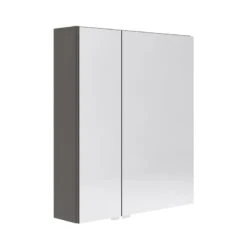 Armoire De Toilette L. 60 Cm, Gris Opale
