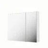 Armoire De Toilette Lumineuse L. 90 Cm, Blanc, SENSEA Neo