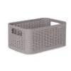 Boîte De Rangement Nomade En Plastique Gris Gris 4, Cottage