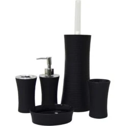 Brosse WC Gom -Offres Salle De Bains Boutique brosse wc gom noir noir 0 1