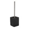 Brosse WC Pierre Stone, Noir-noir 0