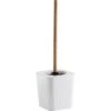 Brosse WC Plastique Scandi, Blanc-blanc N°0