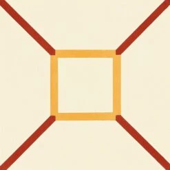 Carreau De Ciment Mur Uni Multicolore Mat L.20 X L.20 Cm, Rotterdam #4