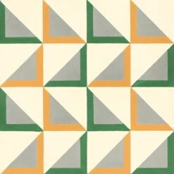 Carreau De Ciment Mur Uni Multicolore Mat L.20 X L.20 Cm, Rotterdam #7