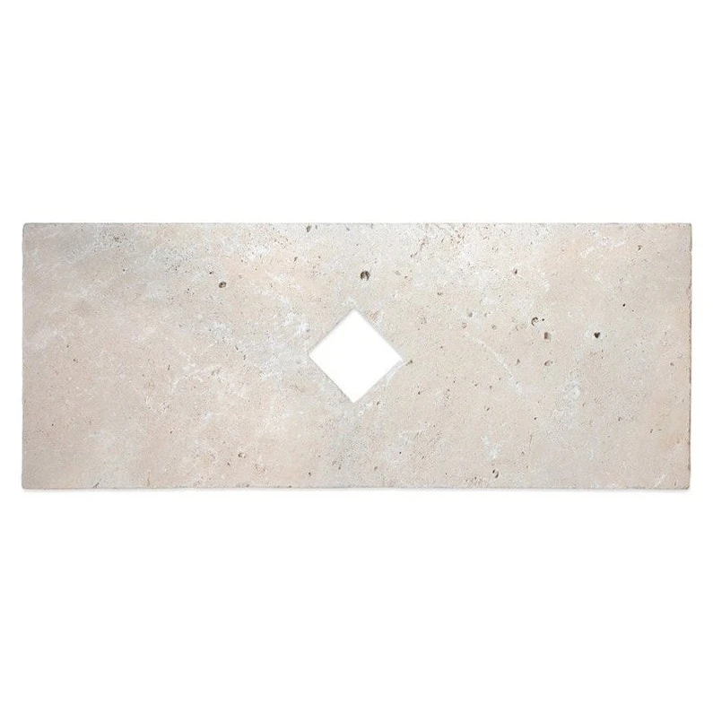 Carreau Renaissance Travertin Beige, L.20 X L.50 Cm 1 Carreau Renaissance Travertin Beige, L.20 X L.50 Cm