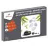 Coffret De 6 Miroirs Non Lumineux Adhésifs Déco L.45 X L.28 Cm Galets