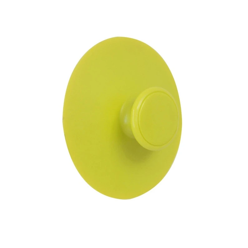 Crochet 1 Tête Play, H.9 X P.2 Cm, Jaune Anis 3 1 Crochet 1 Tête Play, H.9 X P.2 Cm, Jaune Anis 3