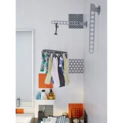 Etendoir à Suspendre Gris, Azur -Offres Salle De Bains Boutique etendoir a suspendre gris azur 1