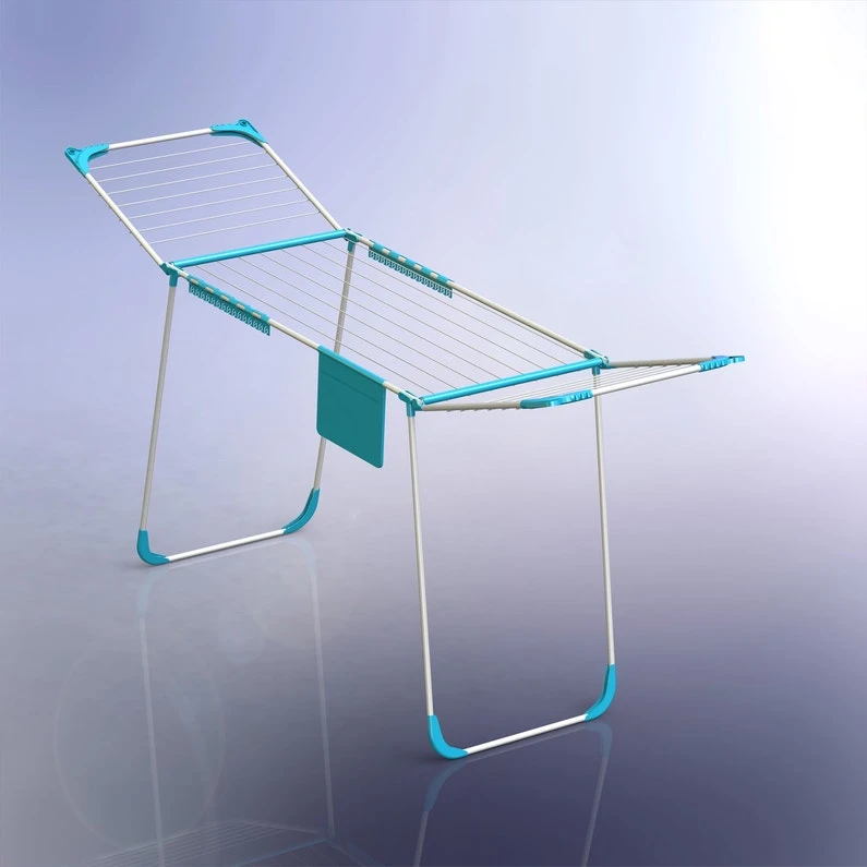 Etendoir Table Blanc / Bleu, Lagoon 1 Etendoir Table Blanc / Bleu, Lagoon