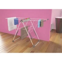 Etendoir Table Blanc / Gris, Lagoon -Offres Salle De Bains Boutique etendoir table blanc gris lagoon 1