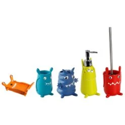 Gobelet Monstre, Bleu Atoll 4 -Offres Salle De Bains Boutique gobelet monstre bleu atoll 4 1