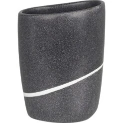 Polyrésine Etna, Gris -Offres Salle De Bains Boutique gobelet polyresine etna gris