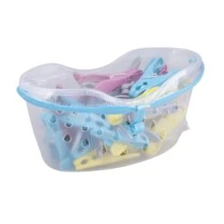 Lot De 36 Pinces à Linge Multicolore