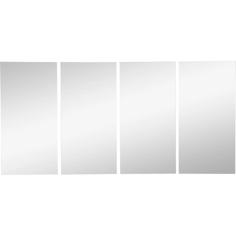 Lot De 4 Miroirs Non Lumineux Adhésifs Rectangulaires L.30 X L.15.5 Cm 3 Lot De 4 Miroirs Non Lumineux Adhésifs Rectangulaires L.30 X L.15.5 Cm – Image 3