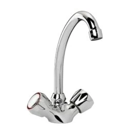 Mélangeur De Lavabo Chromé Brillant Corallo