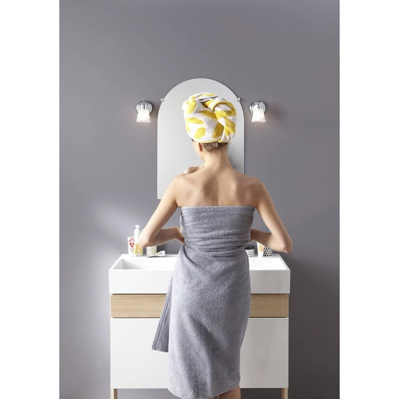 Miroir Non Lumineux Découpé Déco L.50 X L.70.5 Cm Poli 2 Miroir Non Lumineux Découpé Déco L.50 X L.70.5 Cm Poli – Image 2