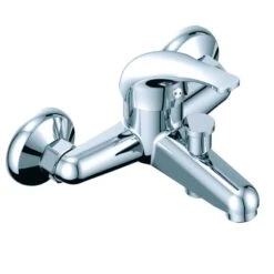 Mitigeur Mécanique De Baignoire Chrome Brillant, SENSEA Natu