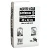 Mortier Colle, Poudre Gris 25 Kg, 5 M²