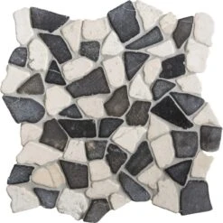 Mosaïque Sol Et Mur Opus Stone Beige Gris