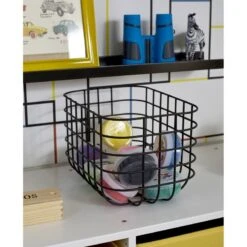 Panier En Métal Black N°0, Scandi 6 Panier En Métal Black N°0, Scandi -Offres Salle De Bains Boutique panier en metal black n 0 scandi 1