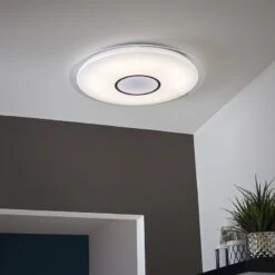 Plafonnier, Classique Plastique Led Intégrée INSPIRE D.56 Cm