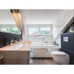 Plan Vasque Simple Pure Marbre De Synthèse 150 Cm 6 Plan Vasque Simple Pure Marbre De Synthèse 150 Cm -Offres Salle De Bains Boutique plan vasque simple pure marbre de synthese 150 cm 2