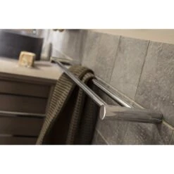 Porte-serviettes Laiton 2 Barres Fixes River -Offres Salle De Bains Boutique porte serviettes laiton 2 barres fixes river