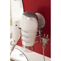 Support Acier Sèche-cheveux Static-loc -Offres Salle De Bains Boutique support acier seche cheveux static loc 1